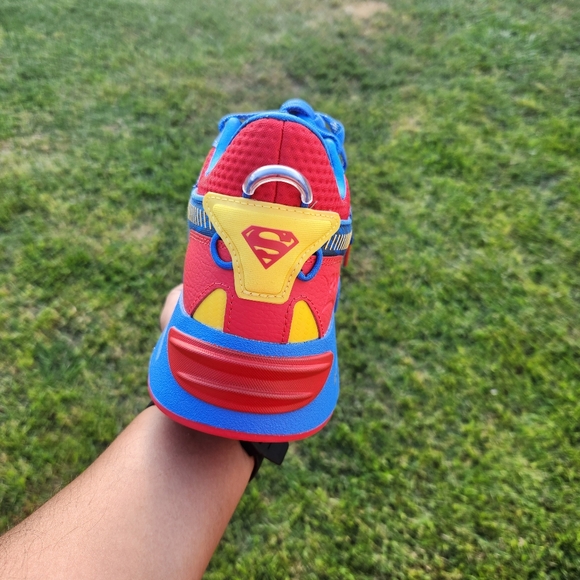 Puma Rs-Z DC Justice League SuperMan blue color size 10 Unisex 28 cm - Picture 7 of 11